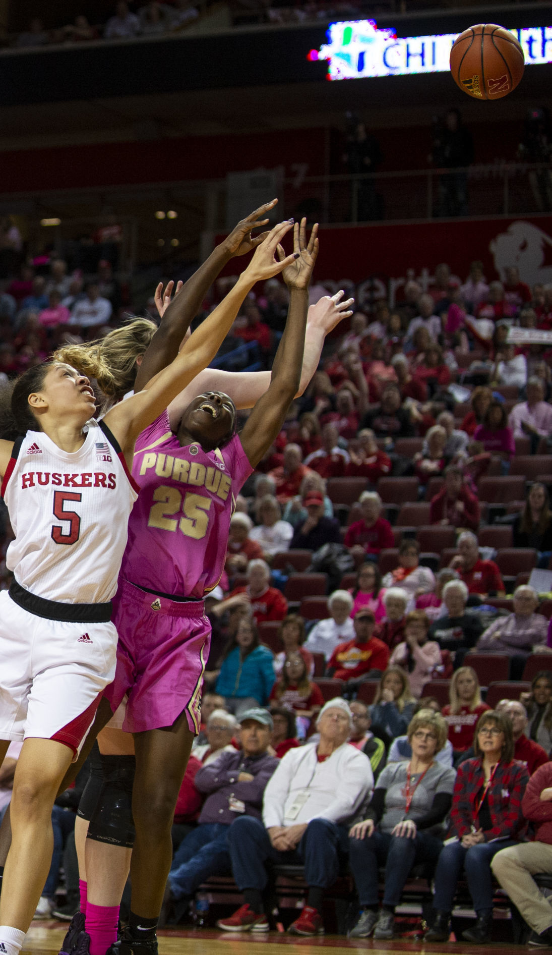 Nebraska Cornhuskers vs. Purdue Boilermakers Womens 2.10